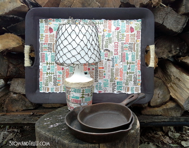 camping-glamping-decoupaged-decor