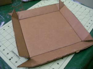 HOW TO MAKE A LID FOR A CARDBOARD BOX/ CARDBOARD BOX LID MAKING IDEA EASY/  DIY STORAGE BOX 