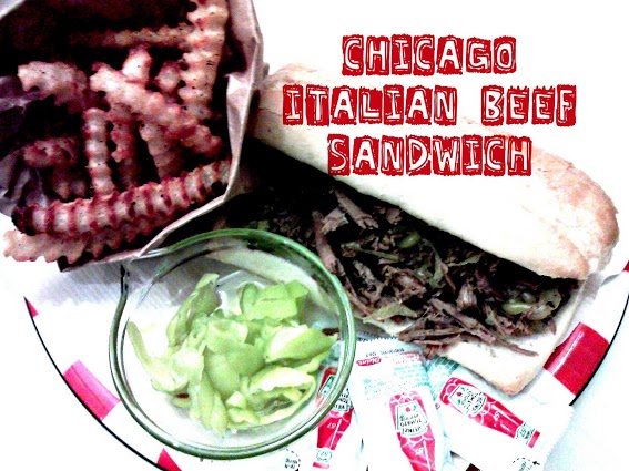 Easy crock pot recipe for Chicago style Italian beef from StowandTellU.com