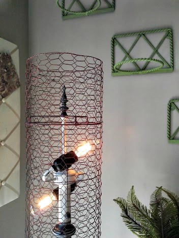 Lampshade wire deals frame diy