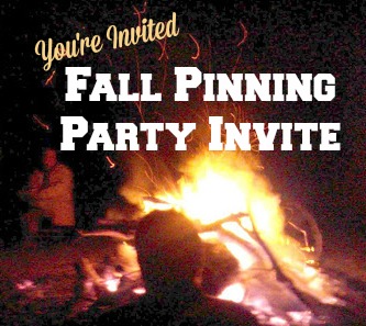 Fall Pinning Party Invite and Preview