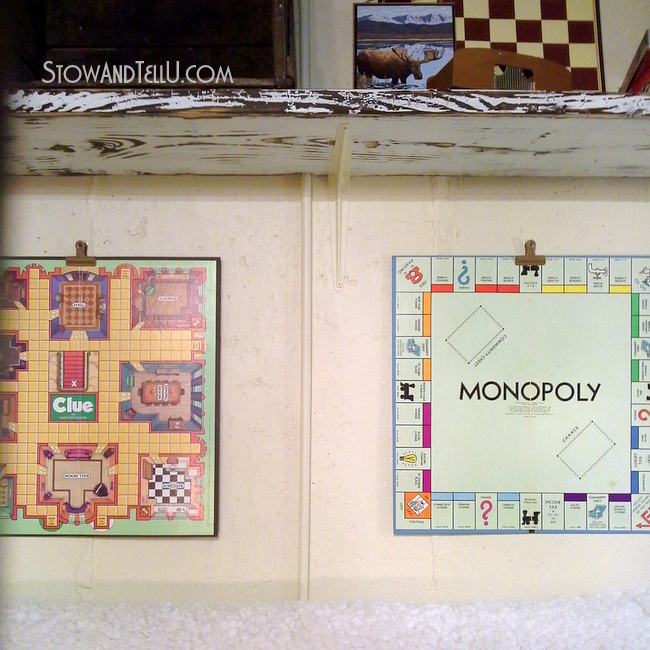 gameroom-decor-basement-easy-board-game-art-http://www.stowandtellu.com