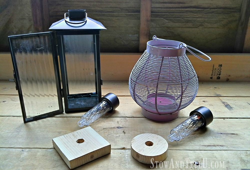 Diy store lantern lamp