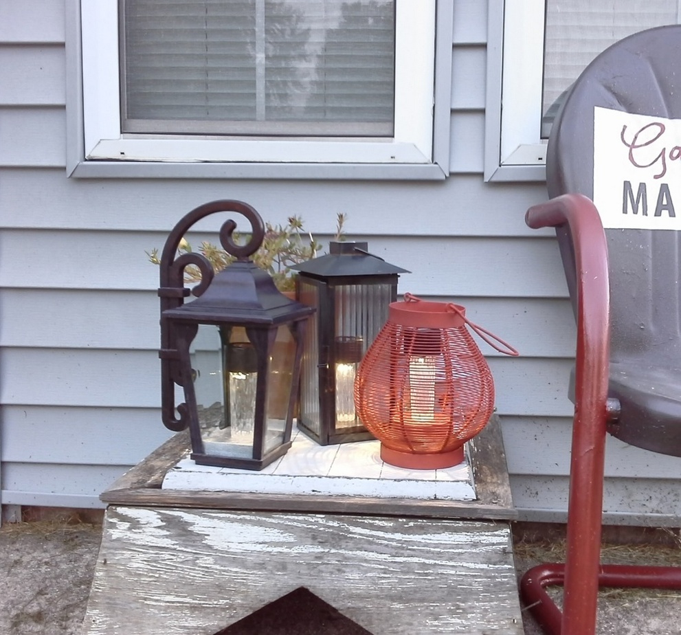 How to make solar lights from old lanterns - StowandTellU.com