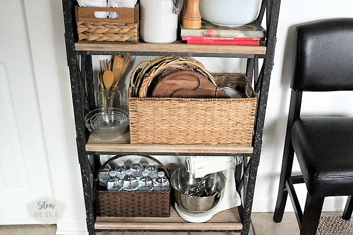 5 tips for small space kitchen rack storage | stowandtellu.com