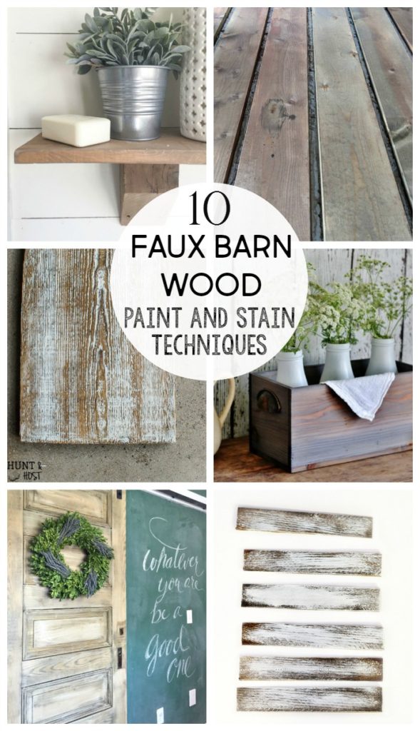 How To Create Paint That Looks Like Wood - Thistlewood Farm