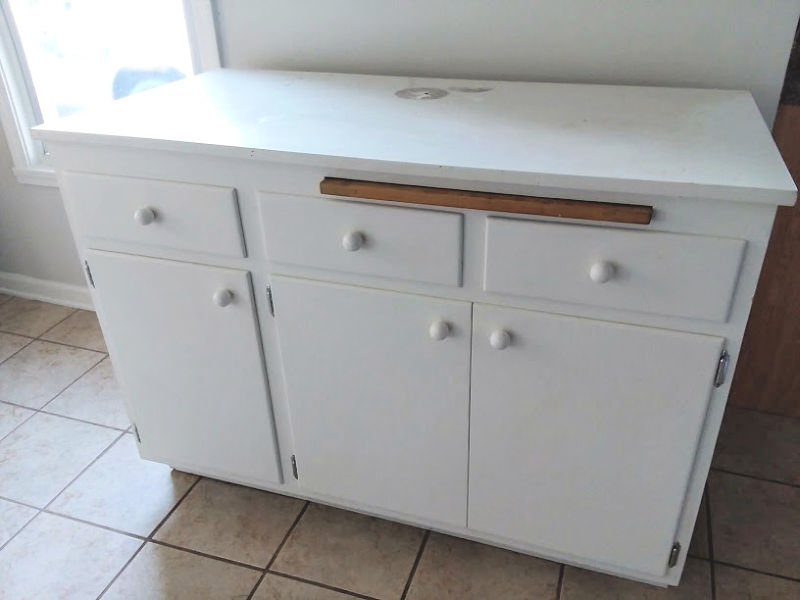 White Kitchen sideboard