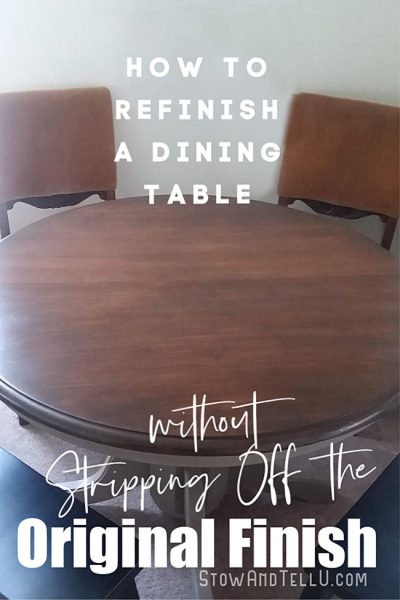 How to Refinish Wood Furniture Without Stripping