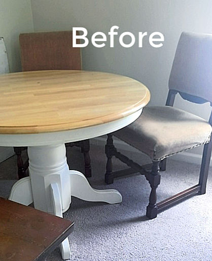 How To Refinish A Dining Table Without, Refinishing Dining Room Table