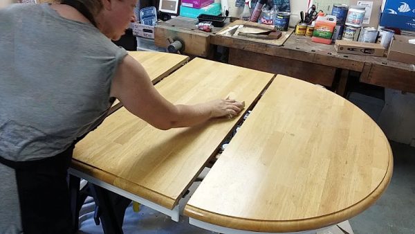 How to Refinish a Dining Table without Stripping the Original Coat