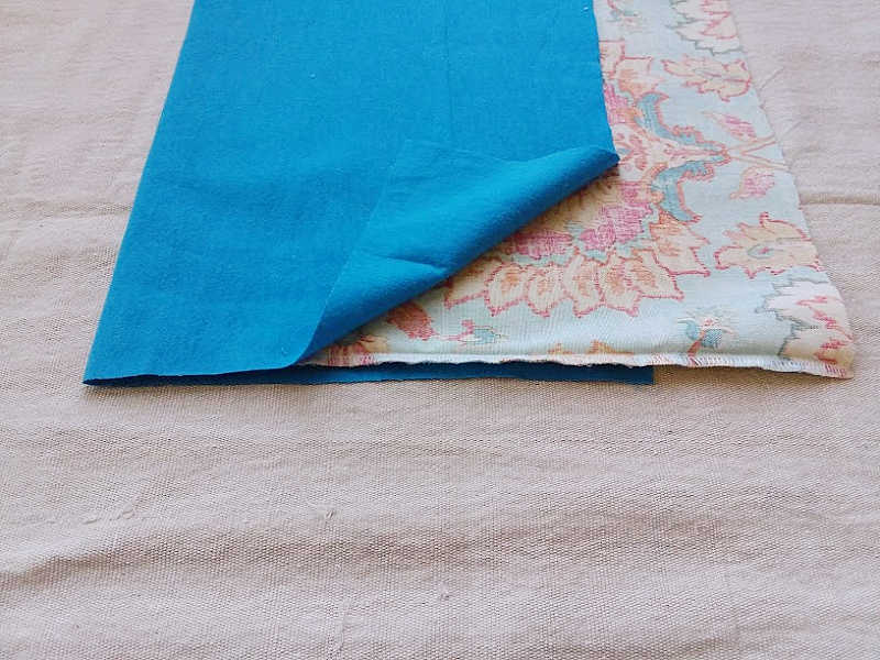 Flannel lining for diy laptop cover