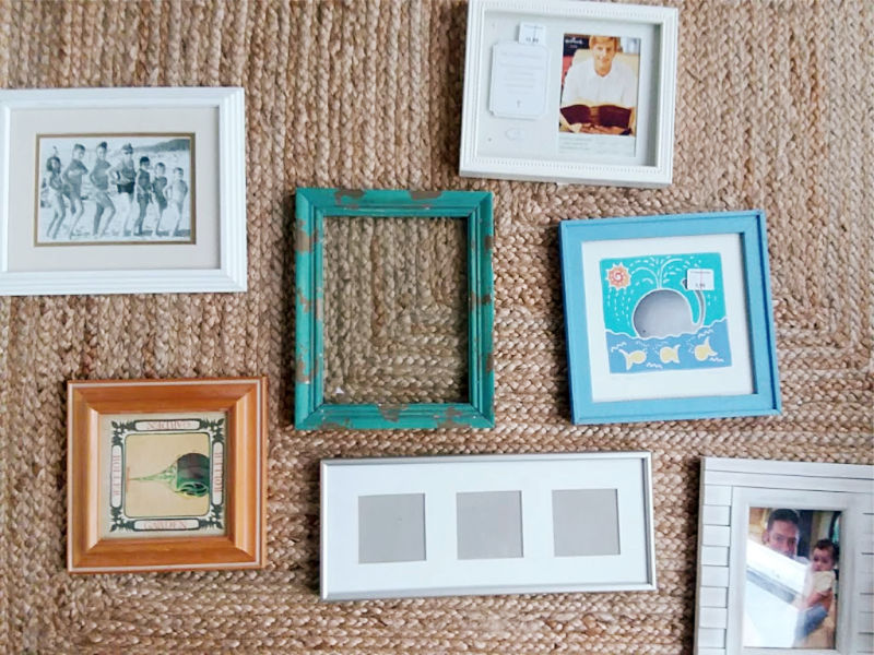 Assorted picture frames