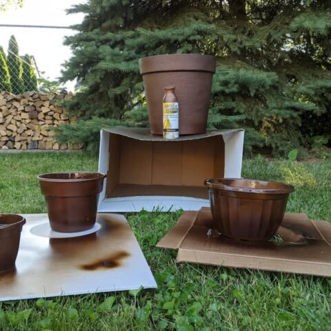 plastic platers, copper-rust spray paint