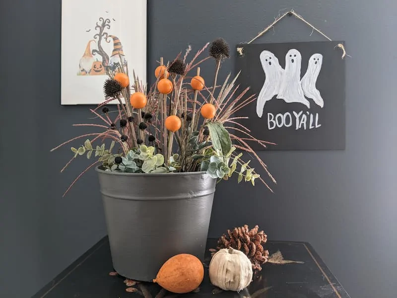 How to make wood bead pumpkin stems