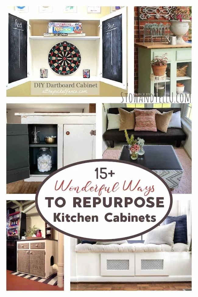 Upcycled Kitchen Cabinet Ideas